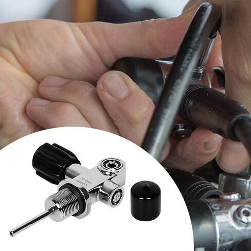 3/4" NPS 3500PSI Scuba Diving Cylinder Valve Adapter Quick Disconnect Replacement in Kuwait
