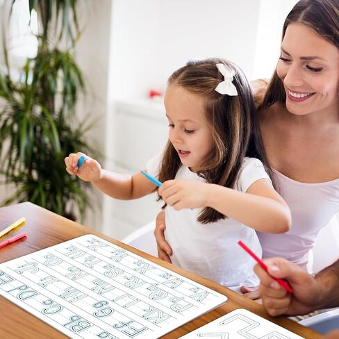 24pcs Double Sided Cardboard Lined Dry Erase Whiteboard Ruled Writing Paper Cardboard Handwriting Practice for Student Teacher Learning Tool Mini Portable Drawing Learning 12" x 9" in Saudi Arabia