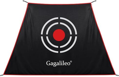Gagalileo Golf Target Cloth Replacement : Portable Easy Setup with S-Hooks & Ropes, All Golfers Training Accuracy for Backyard & Garage Trapezoid Shape for Golf Tent Net in Kuwait