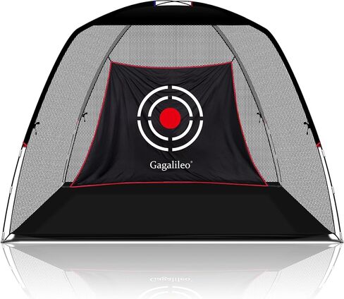 Gagalileo Golf Target Cloth Replacement : Portable Easy Setup with S-Hooks & Ropes, All Golfers Training Accuracy for Backyard & Garage Trapezoid Shape for Golf Tent Net in Kuwait