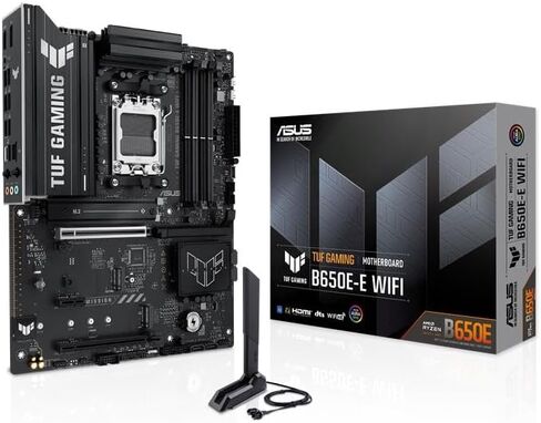 ASUS TUF Gaming B850-BTF WiFi W AMD B850 ATX Motherboard,Hidden-Connector Design, 14+2+1 80A DrMOS Power Stages, DDR5, PCIe 5.0 Ready, 3X M.2, Wi-Fi 7, 2.5Gb LAN, DP, HDMI™, USB 20Gbps Type-C in Saudi Arabia