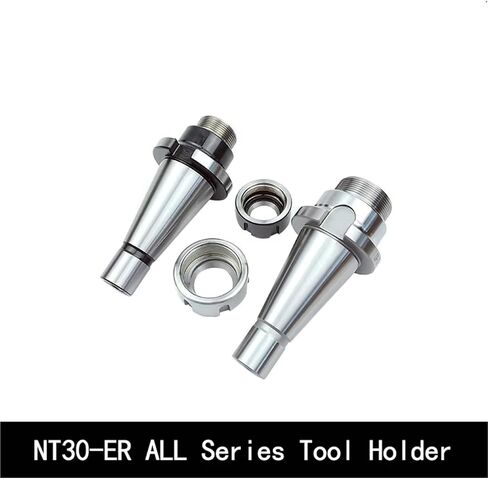 NT ISO Tool Holder NT30 ER11 ER16 ER20 ER25 ER32 ER COLLET Chuck Nut Wrench CNC Milling Machine Tool حامل أدوات المغزل ISO30 (الدقة العالية ، NT30-ER11) in Kuwait