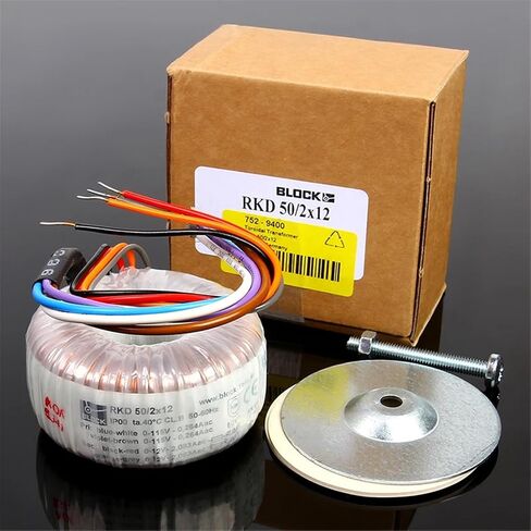 50W Dual 12V 18V 24V Block toroidal Transformer Fever Ring Cow 50VA(50W Dual 18V) in Saudi Arabia