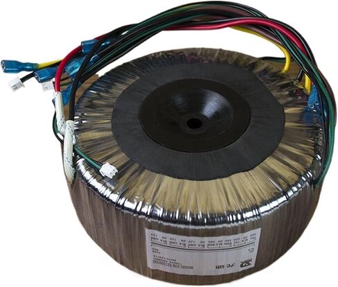 1200W Ring Cow 220v to Double 56v Two Groups + Single 12v Three Groups Pure Copper Wire high Power toroidal Transformer in Saudi Arabia