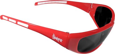 Siskiyou Sports NCAA Nebraska Cornhuskers Compans Sunglass and Bag ، Red in Saudi Arabia