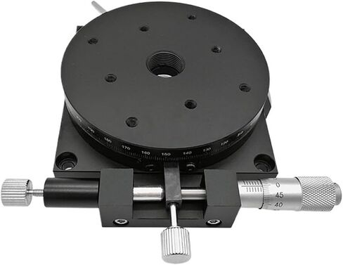 R Axis 90MM 3.6" Manual 360 Degree Rotary Sliding Table Micrometer RSP90-L in Saudi Arabia