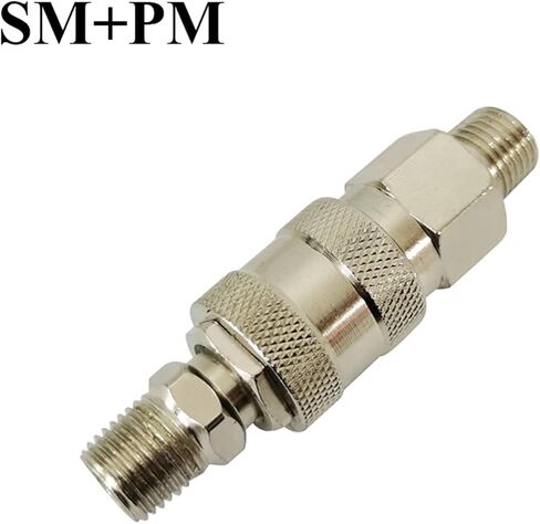 Air Hose Fittings Coupling Compressor Accessories Pneumatic Quick Connector Release Fitting 1Pcs(EU-PM,30) in Kuwait