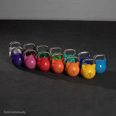 Titan Fitness Competition Kettlebell, Single Piece Casting, KG Markings, Full Body Workout in Saudi Arabia