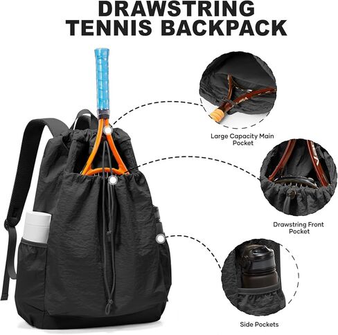 أكياس تنس Coofway للنساء رجال Biacleball Bag Beach Tennis Bag Bagnring Pickleball Tennis Backpack Accinton Bags in Kuwait