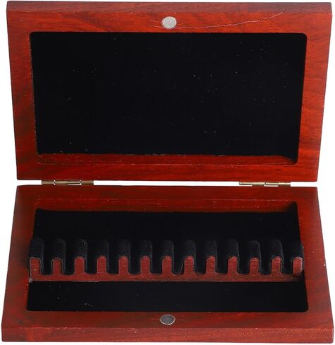 Aboe Reed Case CA08 - صندوق تخزين Redwood لـ Woodwind Reed Holder ، سعة كبيرة ، ملحق موسيقي محترف (CA09) in Kuwait