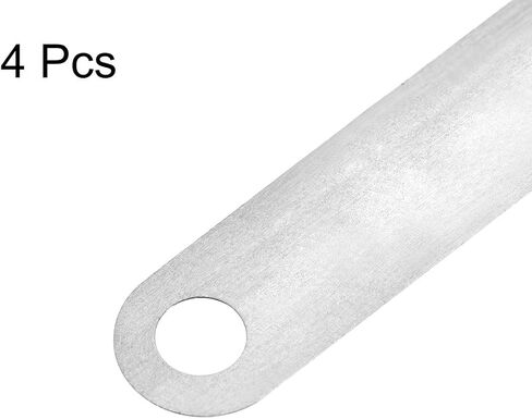 UXCELL METIC SINANGY LESER GAUGE 0.09MM أداة قياس الفولاذ المقاوم للصدأ لعرض الفجوة 4pcs in Saudi Arabia