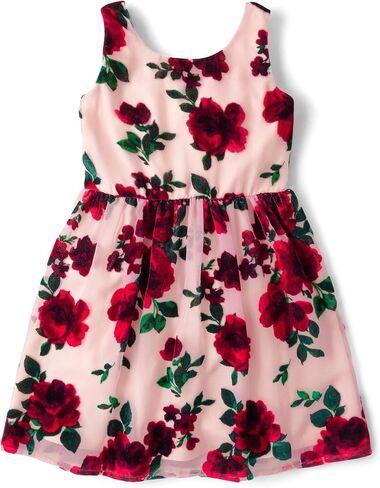 The Children's Place,Girls,Sleeveless Dressy Dresses,Breeze Butterfly Mesh,6 in Saudi Arabia