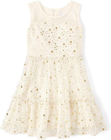 The Children's Place ، Girls ، Olcyfeless Dary Dresses ، Breeze Butterfly Mesh ، 6 in Kuwait