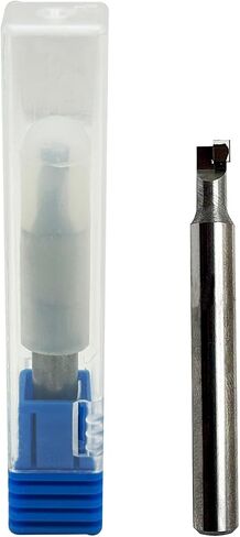 Micrograin Carbide Square End Mill - 2 flutes قطر صغير لطحن آلة نقش الفولاذ المقاوم للصدأ النحاس النحاسي (قطر الشظية 0.016in للألمنيوم) in Kuwait