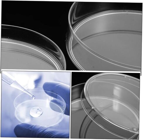 Cabilock 5pcs Cell Culture Dishes Lab Scientific Products for School Science Projects Chemical Stability Standardized in Saudi Arabia