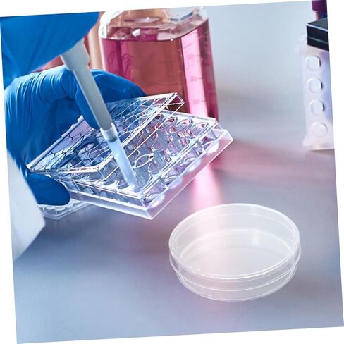 Cabilock 5pcs Cell Culture Dishes Lab Scientific Products for School Science Projects Chemical Stability Standardized in Saudi Arabia