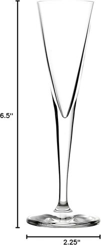 Stölzle Lausitz Professional 3 Oz Grappa Glass (مجموعة من 6) ، بلورة خالية من غسالة الصحون - تصميم أنيقة لتذوق Grappa ، براندي الفاكهة - اتجاهات الزجاج الحديثة ، الأواني الزجاجية للكوكتيلات in Saudi Arabia