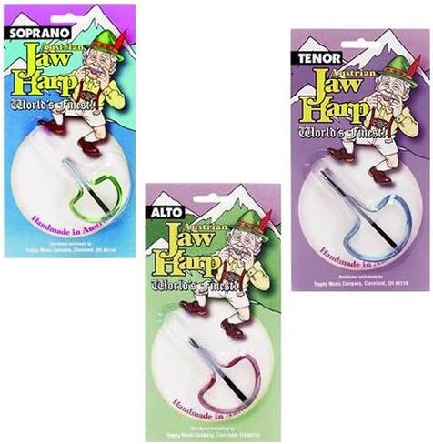 Jaw Harps - Alto, Soprano & Tenor Jaw Harp Pack by Trophy Music in Saudi Arabia