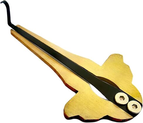 Dynwave Russian Jaw Harp Folk Music Gift Professional Gift من السهل تشغيل الآلات الموسيقية المحمولة MaultRommel للأطفال البالغين ، جولة in Kuwait