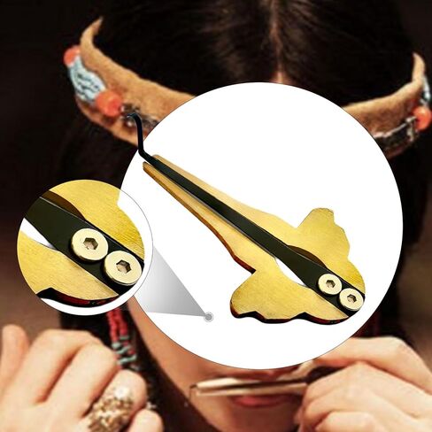 Dynwave Russian Jaw Harp Folk Music Gift Professional Gift من السهل تشغيل الآلات الموسيقية المحمولة MaultRommel للأطفال البالغين ، جولة in Kuwait