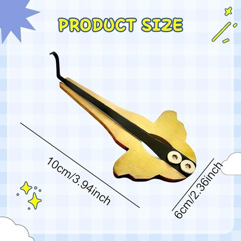 Dynwave Russian Jaw Harp Folk Music Gift Professional Gift من السهل تشغيل الآلات الموسيقية المحمولة MaultRommel للأطفال البالغين ، جولة in Kuwait