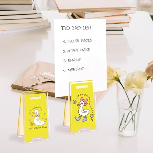 2pcs ديكور مكتب مكتب مضحك ، هدايا ديكور فريق ديكور ، أوزة سخيفة لزجة هدايا للنساء رجال زعيم زعيم ، معلم ، مدرب ، موظفون ، هدايا الفيل الأبيض in Kuwait