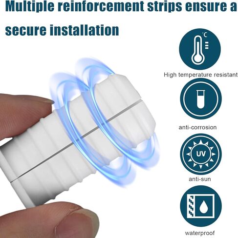 4pcs 3/4 بوصة الحلقات الكابلات ل starlink ، مكافحة الكابلات طقم الكابلات مقسمة فتحة الجدار يمر عبر grommet جلبة لأسلاك Ethernet/TV Accessories Partbroof Protections (19 مم ديا ، أبيض) in Saudi Arabia