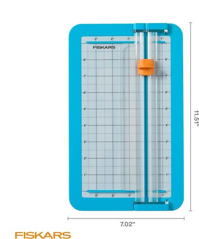 Fiskars Kids Cardboard Creator – Safer Cardboard Cutting Tool with Ergonomic SoftGrip Handle, For Craft and School Supplies, 5 inches in Saudi Arabia
