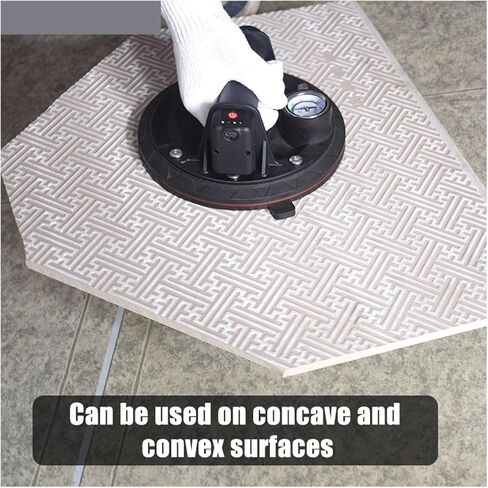Vacuum Suction Cup, Electric Vacuum Suction Cup Rough Surfaces s Tile, Rock Board, Visible Pressure Gauge in Saudi Arabia