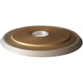 Brazed Diamond Grinding Wheel Single Bevel Alloy Steel Ceramic Slotted Chamfer Grinding Saw Blade Grinding Wheels 100 125mm(150Dx32HxV30) in Kuwait