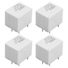 4pcs HF3FA 012-ZTF ترحيل الطاقة الصغير 5Pin Relay DC 12V 10A 250V مناسب لنظام السلامة الصناعية للتشغيل الأتمتة المنزلية in Saudi Arabia