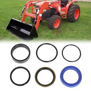 Seal Kit 87311846 for Case IH & New Holland Loaders Hydraulic Cylinder Repair 1.75'' Bore & 1.38'' Rod | 6-pc Nitrile Seal Replacement Set in Kuwait
