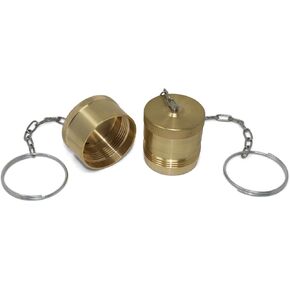 Dust Cap and Plug Set for 1" Body Wet Line Wing Style Couplers in Kuwait