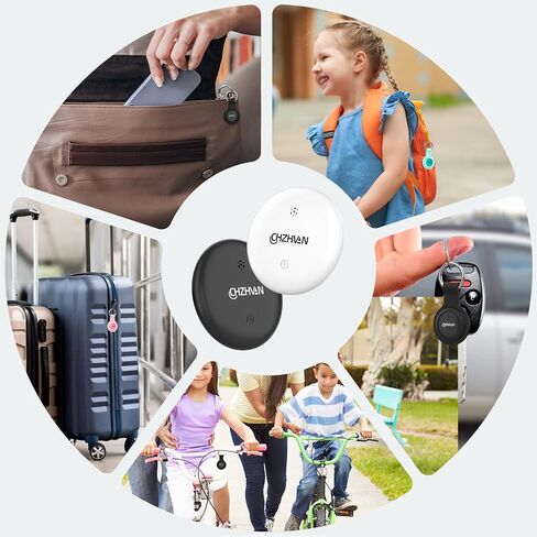 2026 Upgraded Android Tracker Tags, Official Google Certified Smart Bluetooth Tracker, Compatible with Find Hub App(Not for iOS and Huawei), Air Tag for Android, Item Locator Key Finder, Luggage Tag in Kuwait