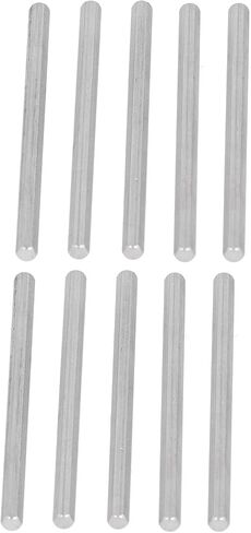 10pcs Hexagonal Shaft，5mm Stainless Steel Long Rod Nut Hex Coupling for Robot Drive Machine Tool Bearing Roller Machinery Electronic Industry(L75mm*Φ5mm) in Saudi Arabia