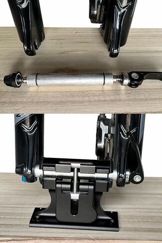 Drop Top Bike Fork Mount Compatible with 12mm 15mm and 20mm Thru Axle Bicycles – Perfect for Mini Van, Camper, SUV & Pickup Truck in Saudi Arabia
