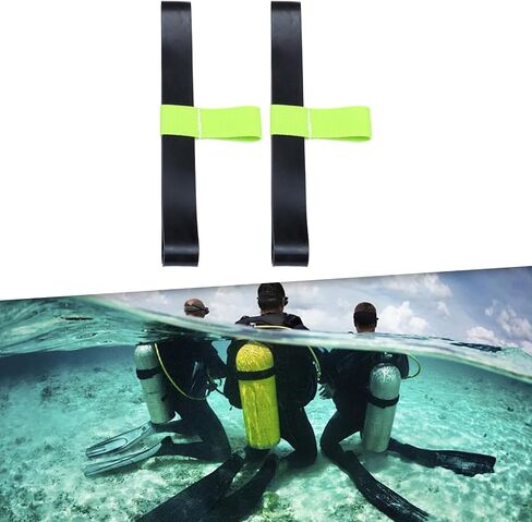 Scuba Tank Hose Retainer Band,Snorkeling Diving Tank Cylinder Strap,Stage Tank Bottle Hose Holder Carrier for Water Sports in Saudi Arabia