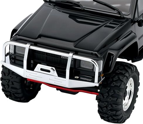 Aluminum Front and Rear Bumpers Set for 1/18 HPI Venture18 Upgrade Parts,Chrome in Saudi Arabia