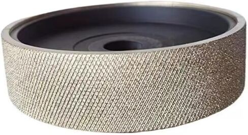 Diamond Grinding Wheel 6"x1.5"x1" Embossed Grooved Knurled Sharp Wear-Resistant 150x38x25.4mm Holes Polishing Wheel(60) in Saudi Arabia