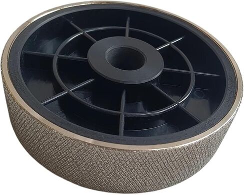 Diamond Grinding Wheel 6"x1.5"x1" Embossed Grooved Knurled Sharp Wear-Resistant 150x38x25.4mm Holes Polishing Wheel(60) in Saudi Arabia