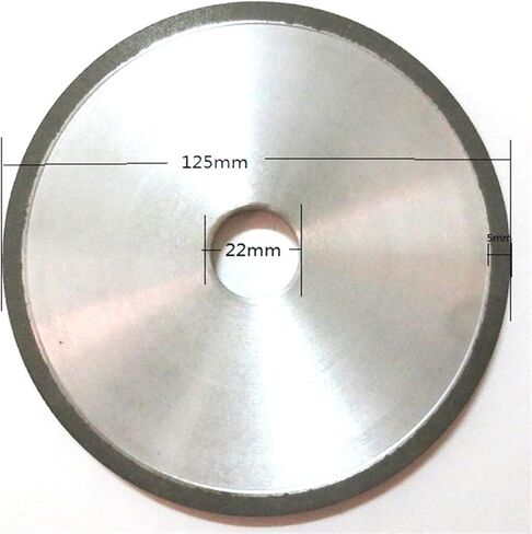125x5x22.2x3mm Carbide Chain Sharpening Wheel,Sharpening Wheels for Chain Saw.Flat Type,Resin Bond. in Saudi Arabia