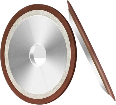 Saw Blade Grinding Resin Diamond Grinding Wheel Single Oblique Edge Resin Diamond Grinding Wheel for Tungsten Carbide Tools(D80mm x H16mm,320 grit) in Saudi Arabia