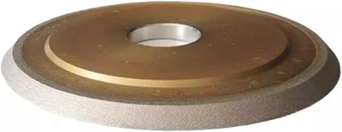 Brazed Diamond Grinding Wheel Single Bevel Alloy Steel Ceramic Slotted Chamfer Grinding Saw Blade Grinding Wheels 100 125mm(150Dx32HxV30) in Saudi Arabia
