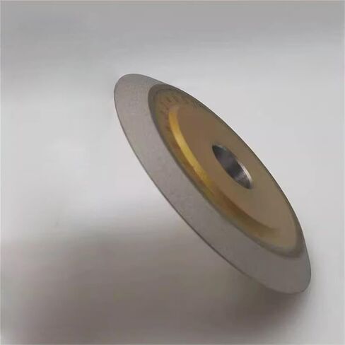 Brazed Diamond Grinding Wheel Single Bevel Alloy Steel Ceramic Slotted Chamfer Grinding Saw Blade Grinding Wheels 100 125mm(150Dx32HxV30) in Saudi Arabia