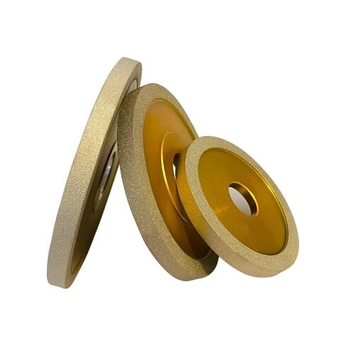 Vacuum Brazed Marble Granite Quartz Concave Diamond Abrasive Disc Bullnose Grinding Profile Wheel for Angle Gr(Brown,320 Grit) in Kuwait