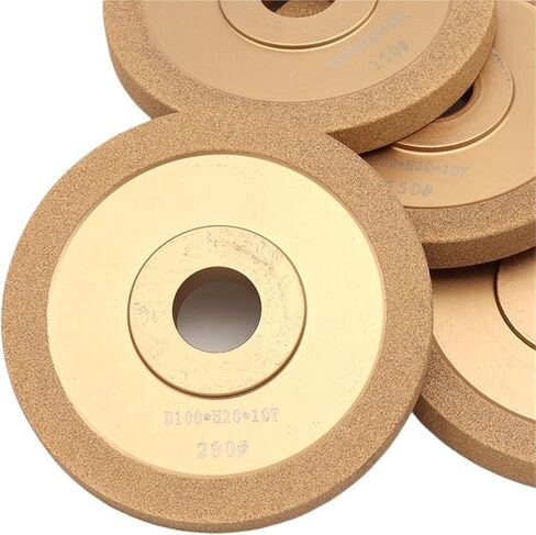 4" inch Brazed Diamond Grinding Wheel Grit 100 150 200 320 400 100x20x10mm Brazing Grinding Disc Wheel(150) in Saudi Arabia