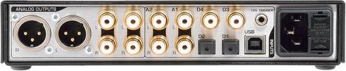 المعيار DAC3 L مع التحكم عن بُعد ، مرجعي لضمان ستيريو ، محول PCM و DSD D/A ، USB غير المتزامن ، ESS 9028PRO (أسود) in Saudi Arabia