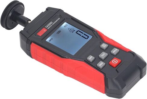 Hilitand Digital Tachometer Photo Tachometer Laser Tachometer RPM Tach LCD Rotation Meter Gauge Tester in Saudi Arabia