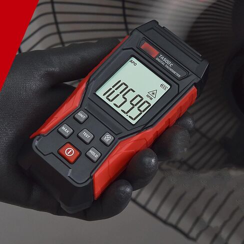 Hilitand Digital Tachometer Photo Tachometer Laser Tachometer RPM Tach LCD Rotation Meter Gauge Tester in Saudi Arabia