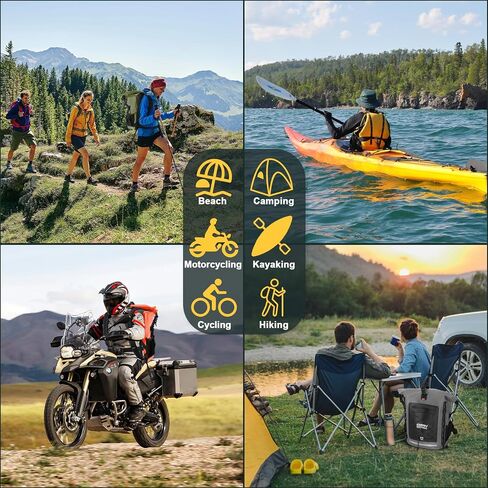 Waterproof Backpack Dry Bag 35L/55L – Heavy Duty Roll-Top Hiking Backpack Sack Keeps Gear Dry for Travel, Kayaking, Boating, Camping, Rafting and Fishing in Kuwait
